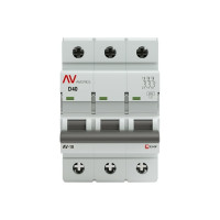 Автоматический выключатель EKF AV-10 3P 40A 10kA AVERES mcb10-3-40D-av