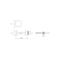 Крючок в ванную BEMETA Omega 104206024