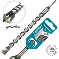 Бур Quadro (30x460 мм; SDS-plus) RENNBOHR 513046