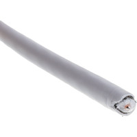 Коаксиальный кабель телевизионный Net.on RG-6 белый CCS 1,02 /21/ / FPE / Al-Pet-Al Foil / Al 64x0,12 / PVC RW 100м 109L