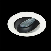 Встраиваемый светильник Citilux Альфа, белый+черный LED 7Wх3500K CLD001NW4