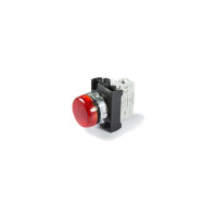 Сигнальная арматура Emas красная, с блоком подсветки CBK 100-230 В AC CM0K0XK