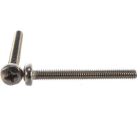 Винт КРЕП-КОМП полуцилиндрическая головка, нержавейка DIN7985 А2 4х35 500шт вцн435