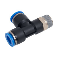 Тройник цанговый T-образный с наружной резьбой (3/8M; 10 мм) SHPI PST 10-R03