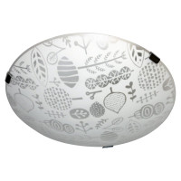 Светильник Элетех Лужок 250 НПБ 01-60-130 М15 ИУ матовый белый/клипсы штамп металлик 1005209257