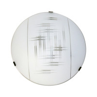 Светильник Элетех Галактика 300 НПБ 01-2х60-139 М16 ИУ матовый белый/клипсы штамп металлик 1005204995