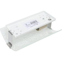 Светильник Элетех Бабочки НББ 21-60 М21 ИУ 150x220 мм матовый белый/клипсы штамп металлик 1005205678