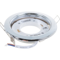 Встраиваемый светильник General Lighting Systems GX53, 108х38мм, хром, IP20 GCL-GX53-H38-C 431500