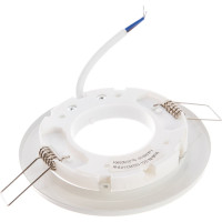 Встраиваемый светильник General Lighting Systems с термокольцом GX53, 100х18мм, IP20, белый, 10шт GCL-10GX53-H18-W 689120