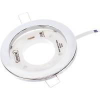 Встраиваемый светильник General Lighting Systems с термокольцом GX53, 100х18мм, хром, IP20, 10шт GCL-10GX53-H18-C 689000