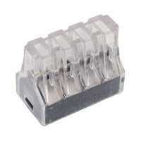 Соединительная клемма СВЕТОЗАР 8-и проводная, 400В, 24А, 0,75-2,5мм2, 2шт 49170-8