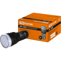 Лампа TDM ELECTRIC AD-16DS LED матрица d16мм белый 12В AC/DC SQ0702-0050
