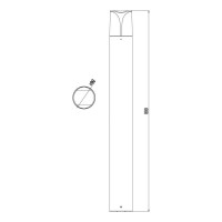 Ландшафтный светильник MAYTONI Outdoor O018FL-01B