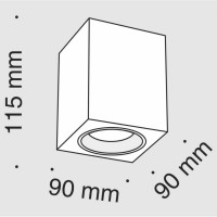 Потолочный светильник MAYTONI Alfa C013CL-01B