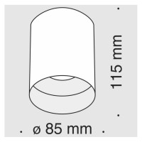 Потолочный светильник MAYTONI Alfa C014CL-01B