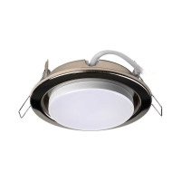 Встраиваемый точечный светильник Jazzway PGX53 10639.7 никель глянцевый 106х39мм 1016805
