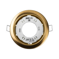 Встраиваемый точечный светильник Jazzway PGX53 10639.23 золото матовое 106х39мм 1016843