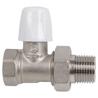 Запорный клапан для радиатора СТМ прямой 1/2 ТЕРМО CARSVL12