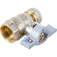 Шаровой кран для воды СТМ СТАНДАРТ 16х1/2", ц/г, бабочка CWPF1216