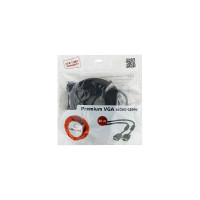 Кабель Cablexpert VGA Premium 15M/15M, 30 м, черный, CC-PPVGA-30M-B