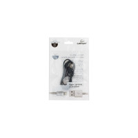 Кабель Cablexpert USB AM/Lightning, 1 м, черный, CC-USB-AP2MBP