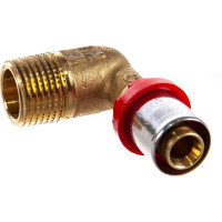 Угол пресс-Н TIEMME 1/2"х16 мм 1650010