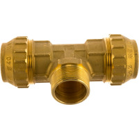 Обжимной тройник Tiemme Н, 40х1 1/4"х40 3400075