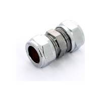 Муфта обжим Tiemme 15х15 мм, хромированная 1130021