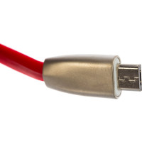 Кабель USB Cablexpert USB 2.0 AM/microB, серия Gold, длина 3м, блистер, красный CC-G-mUSB01R-3M