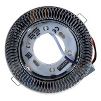Встраиваемый декоративный светильник Fametto серия Luciole DLS-L155, GX53, GLASSY CLEAR 3D UL-00005320