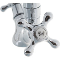 Смеситель stOmega Омега елочка 1/2", керамика, крест, большой корпус люкс/20 4408