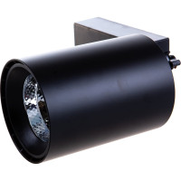 Трековый светодиодный светильник General Lighting Systems 40 Вт 1 фаза IP20, 85х105х145мм, GTR-40-1-IP20-B черный 580026