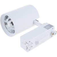 Трековый светодиодный светильник General Lighting Systems 20 Вт 1 фаза IP20, 85х105х145мм, GTR-20-1-IP20 белый 580004