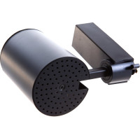 Трековый светодиодный  светильник General Lighting Systems 20 Вт 1 фаза  IP20, 85х105х145мм, GTR-20-1-IP20-B черный 580024