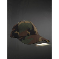 Кепка-фонарь ЯРКИЙ ЛУЧ F.HUNTER FH-014.BB флора woodland 4606400626770