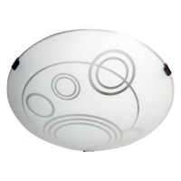 Светильник ЭЛЕТЕХ Галактика 250, НПБ 01-60-130 М15, матовый белый, штамп металлик 1005204994