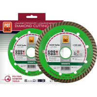 Диск алмазный отрезной 1A1R Turbo Granite 810200TGRu (125х2.2х8х22.2 мм) ПАИ 4820235010027