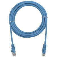 Патч-корд компьютерный U/UTP SUPRLAN Cat.5e 4x2 26AWG /7x0.16mm/ Cu LSZH синий 5м 10-0150