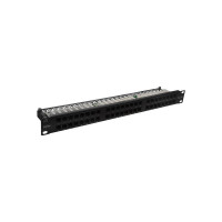 Патч-панель SUPRLAN, высокой плотности 19", 48хRJ-45, UTP, Cat.5e, 1U 10-0406