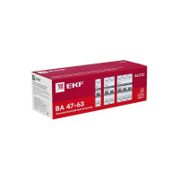 Автоматический выключатель EKF PROxima ВА 47-63, 3P, 4А, 4,5kA mcb4763-3-04D-pro