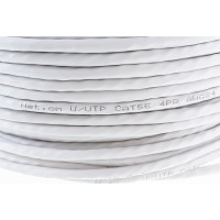 Сетевой кабель витая пара омедненный Net.on UTP Cat.5e 4x2xAWG24 CCA PVC внутренний 100м 01-0330