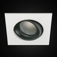 Встраиваемый светильник Citilux Альфа, белый+черный LED 7Wх3500K CLD001KNW4