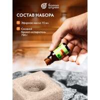 Соляной испаритель и масло эфирное Банные Штучки Пихта 32481