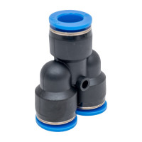 Тройник цанговый прямой соединительный (12-12-12 мм) SHPI PY 12