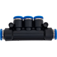 Коллектор цанговый соединительный (5х8 мм) SHPI PKG 08