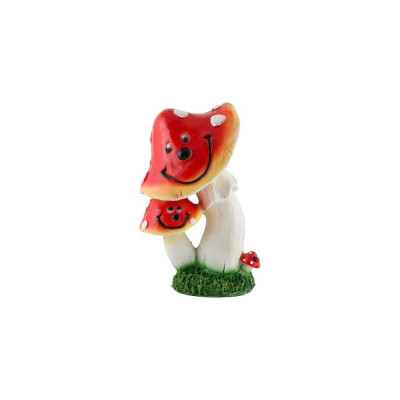 Park Фигурка садовая Мухоморы улыбаются Н-27см 169357