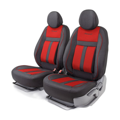 Получехлы на передние сиденья AUTOPROFI CUSHION COMFORT CUS-0405 BK/RD