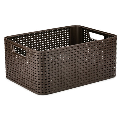 Универсальная корзина CURVER RATTAN STYLE BOX 03615-210