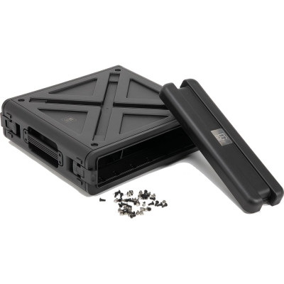 Кейс рэковый DGCASE 2 юнита ударопрочный, IP54, 485x483x100 DGCASE@RACK2U