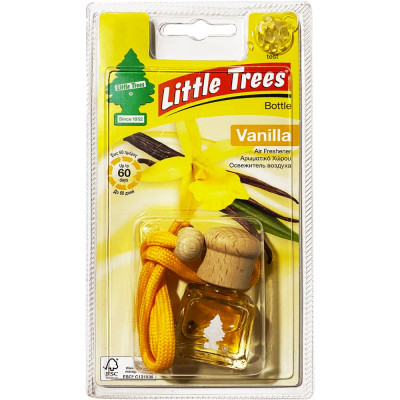 Подвесной жидкостный ароматизатор Car-Freshner LITTLE TREES Bottle Ваниль C01